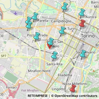 Mappa Corso Rosselli, 10141 Torino TO, Italia (2.49)