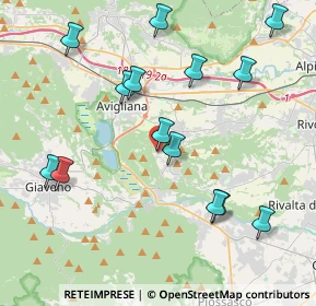 Mappa Borgata Fiori, 10090 Reano TO, Italia (4.42786)