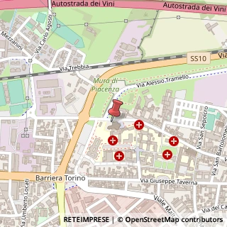 Mappa Piazzale Delle Crociate, 3, 29121 Piacenza, Piacenza (Emilia Romagna)