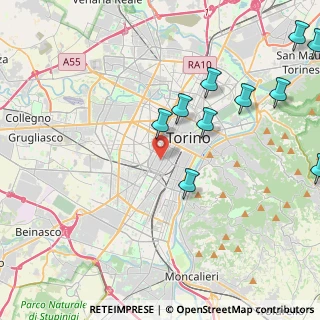 Mappa Via Gian Domenico Cassini, 10100 Torino TO, Italia (5.47182)