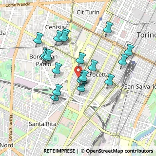 Mappa Torino, 10129 Torino TO, Italia (0.842)