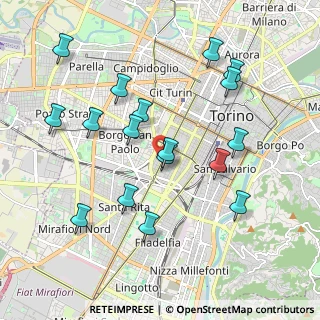 Mappa Torino, 10129 Torino TO, Italia (2.02353)