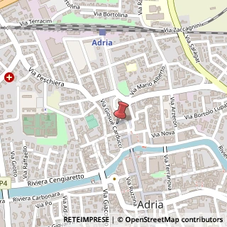 Mappa PTTA CAMPANILE, 7, 45011 Adria, Rovigo (Veneto)