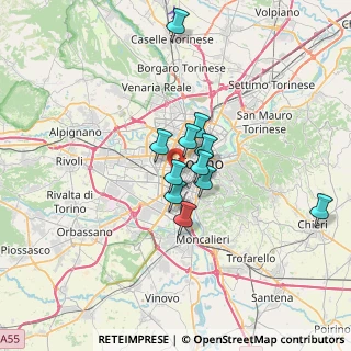 Mappa Via Rivalta, 10141 Torino TO, Italia (4.9836363636364)
