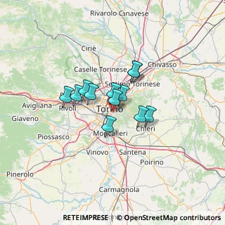 Mappa Corso Moncalieri, 10131 Torino TO, Italia (8.34667)