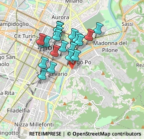 Mappa Corso Fiume, 10131 Torino TO, Italia (1.439)