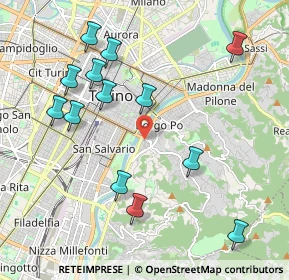 Mappa Corso Fiume, 10133 Torino TO, Italia (2.21462)