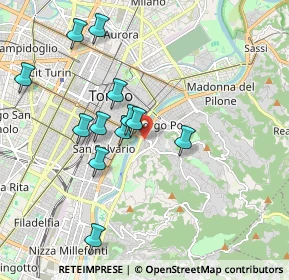 Mappa Corso Fiume, 10131 Torino TO, Italia (1.81417)