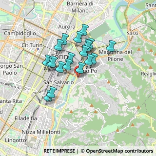 Mappa Corso Fiume, 10131 Torino TO, Italia (1.419)