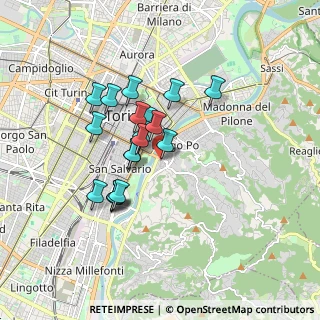 Mappa Corso Fiume, 10131 Torino TO, Italia (1.39211)
