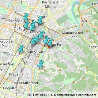 Mappa Corso Fiume, 10133 Torino TO, Italia (1.83077)