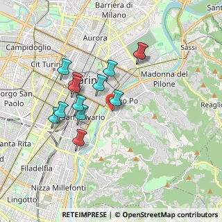 Mappa Corso Fiume, 10133 Torino TO, Italia (1.62385)