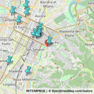 Mappa Via Luciano Manara, 10133 Torino TO, Italia (2.29571)