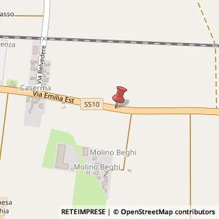 Mappa Via Emilia Est, 88, 29010 Rottofreno, Piacenza (Emilia Romagna)