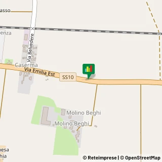 Mappa Via Emilia Est, 88, 29010 Rottofreno, Piacenza (Emilia Romagna)