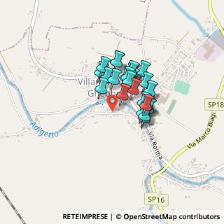 Mappa Via Valdentro, 45020 Villanova del Ghebbo RO, Italia (0.28621)