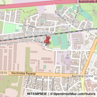 Mappa Via aveto 21, 29100 Piacenza, Piacenza (Emilia Romagna)