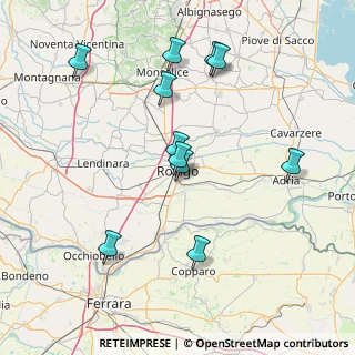 Mappa Via 8 Marzo, 45100 Rovigo RO, Italia (15.41)