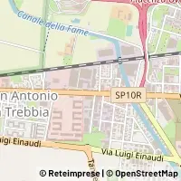 Kaart Piacenza
