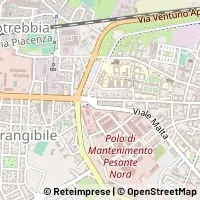 Kaart Piacenza