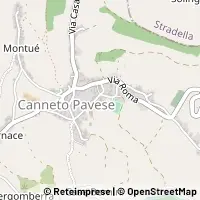 Karte Canneto Pavese