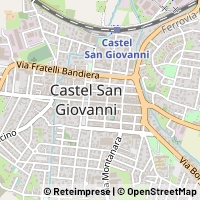 Map Castel San Giovanni