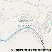 Map Villanova del Ghebbo