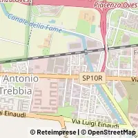 Mapa Piacenza