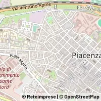 Kaart Piacenza