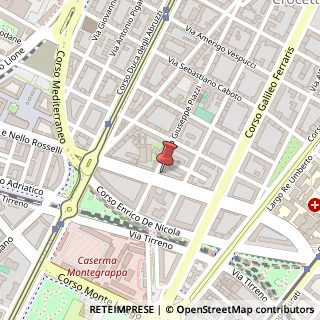 Mappa Via Giuseppe Piazzi, 51, 10129 Torino, Torino (Piemonte)