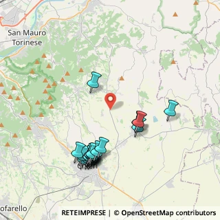 Mappa SP 122, 10020 Montaldo Torinese TO, Italia (4.338)