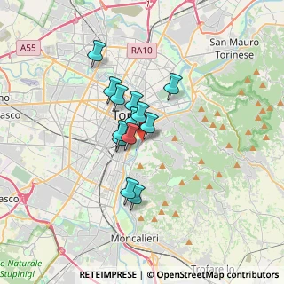 Mappa Via Milazzo, 10133 Torino TO, Italia (2.31538)