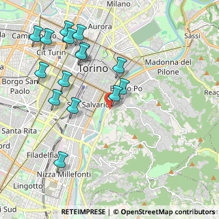 Mappa Via Milazzo, 10133 Torino TO, Italia (2.31067)