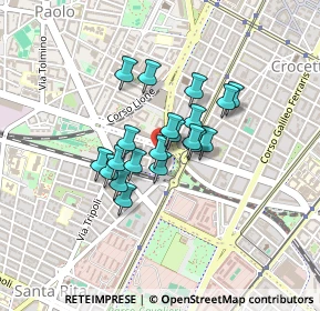 Mappa Corso Rosselli Carlo E Nello, 10129 Torino TO, Italia (0.2865)