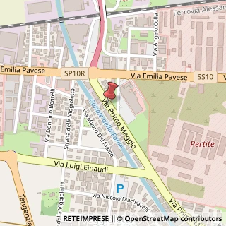 Mappa Via Primo Maggio, 10, 29121 Piacenza PC, Italia, 29100 Piacenza, Piacenza (Emilia Romagna)
