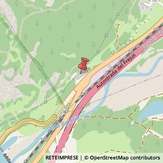 Mappa Regione Ponte, Ventoso, 10050 Salbertrand, Torino (Piemonte)
