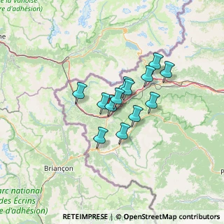 Mappa Regione Ponte, 10050 Salbertrand TO, Italia (9.05769)