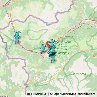Mappa Regione Ponte, 10050 Salbertrand TO, Italia (4.57545)