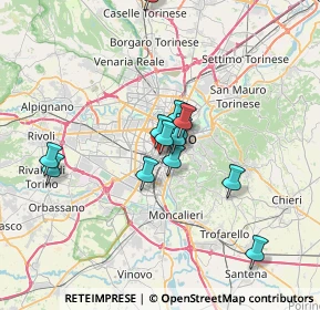 Mappa Crocetta, 10128 Torino TO, Italia (5.41214)