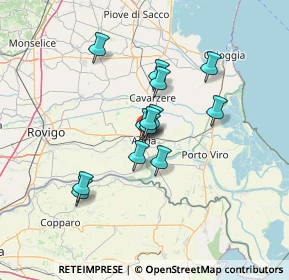 Mappa 45011 Adria RO, Italia (10.09923)