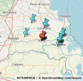 Mappa Corso G. Mazzini, 45010 Adria RO, Italia (9.242)