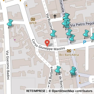 Mappa Corso G. Mazzini, 45010 Adria RO, Italia (0.108)