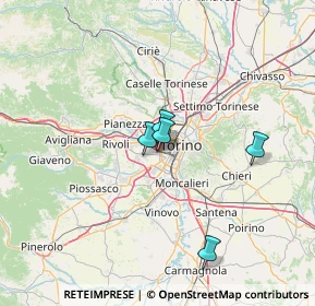 Mappa Via Battista Pininfarina, 10136 Torino TO, Italia (47.54)