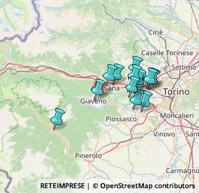 Mappa Via Davì, 10051 Avigliana TO, Italia (11.06429)