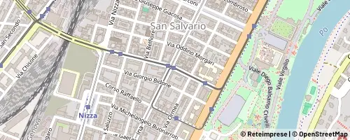 Mappa Turin