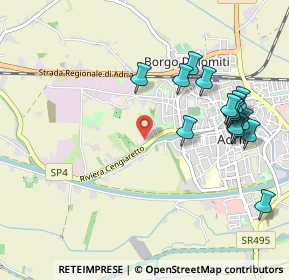 Mappa Località Cengiaretto, 45011 Adria RO, Italia (1.1)