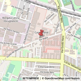 Mappa Via Veglia, 44, 10136 Torino, Torino (Piemonte)