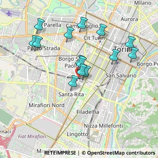 Mappa Corso Adriatico, 10141 Torino TO, Italia (1.85857)