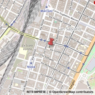 Mappa Via Giorgio Bidone, 11, 10125 Torino, Torino (Piemonte)
