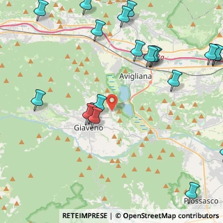 Mappa Via Davì, 10051 Avigliana TO, Italia (5.7925)